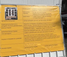 Construction project details for ENEX GRADNJA in Zarkovo.